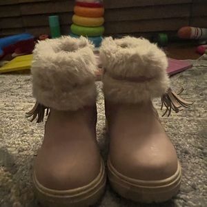 Primark pink boots